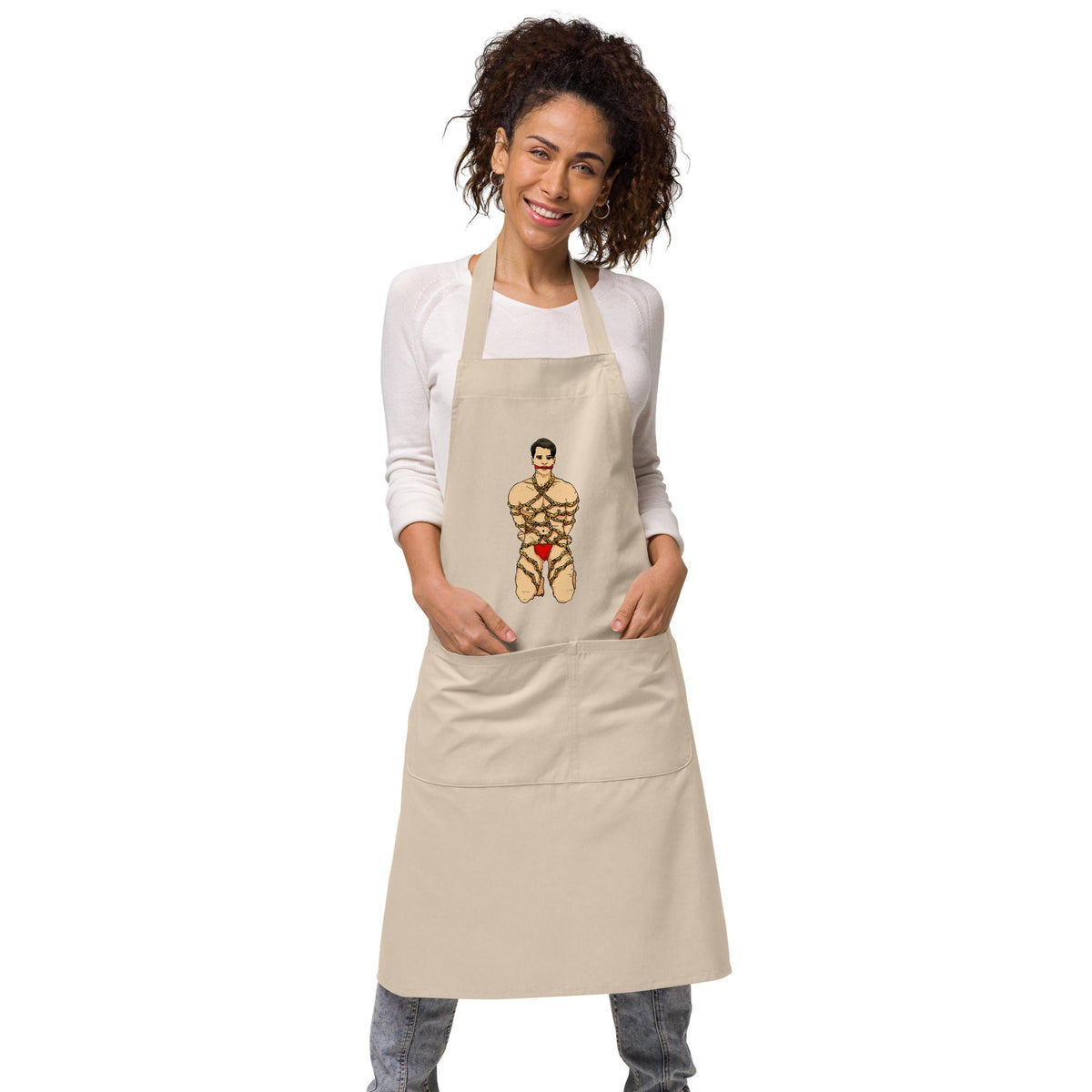 Shibari Organic Cotton Apron