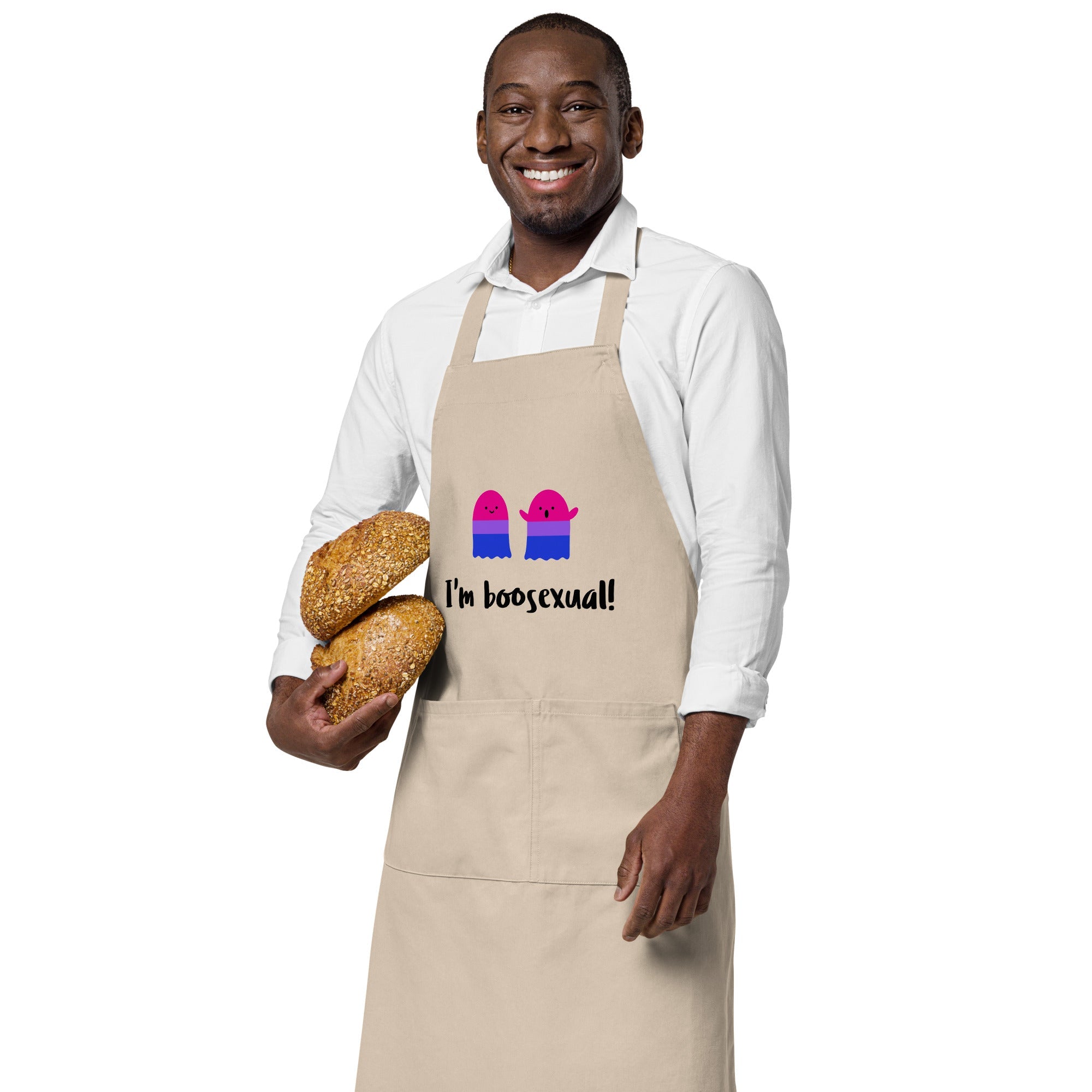 I'm Boosexual Organic Cotton Apron