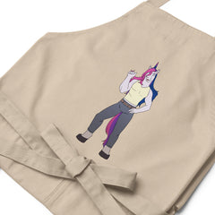 Bisexual Unicorn Organic Cotton Apron