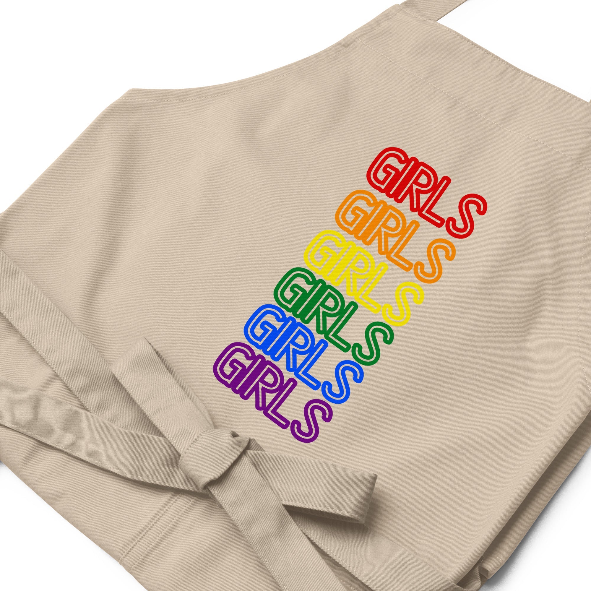 Girls Girls Girls Organic Cotton Apron