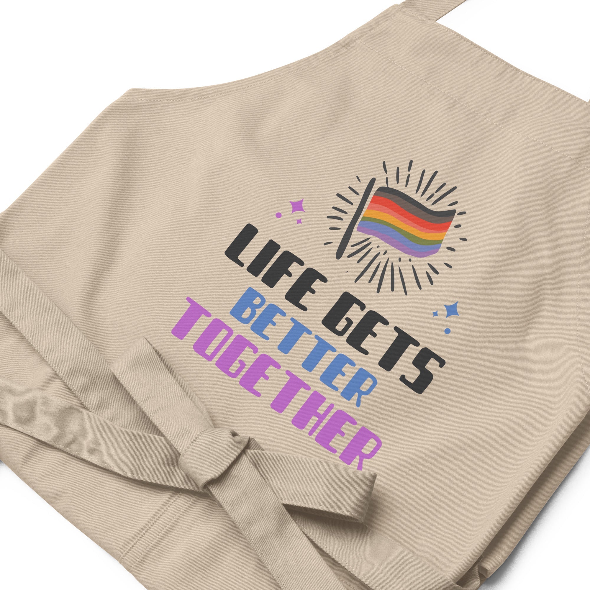 Life Gets Better Together Organic Cotton Apron