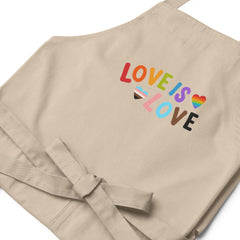 Love Is Love Organic Cotton Apron