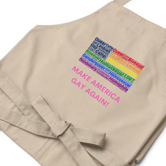 Make America Gay Again! Organic Cotton Apron