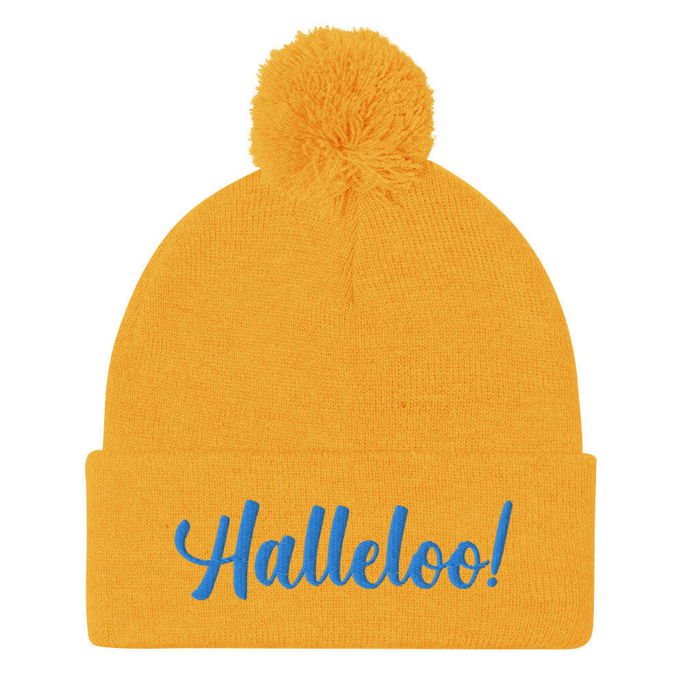 Halleloo! Pom-Pom Beanie
