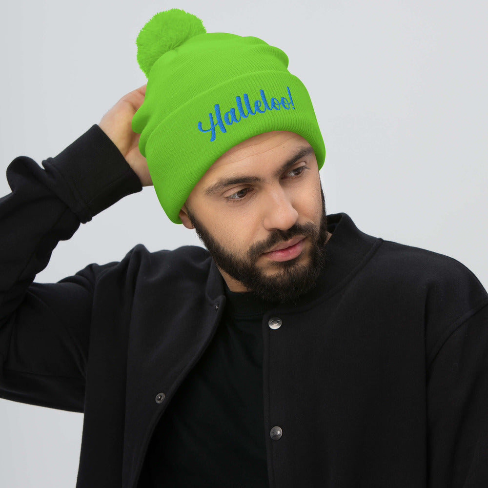 Halleloo! Pom-Pom Beanie