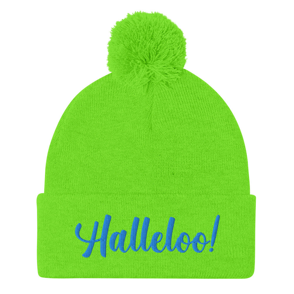 Halleloo! Pom-Pom Beanie