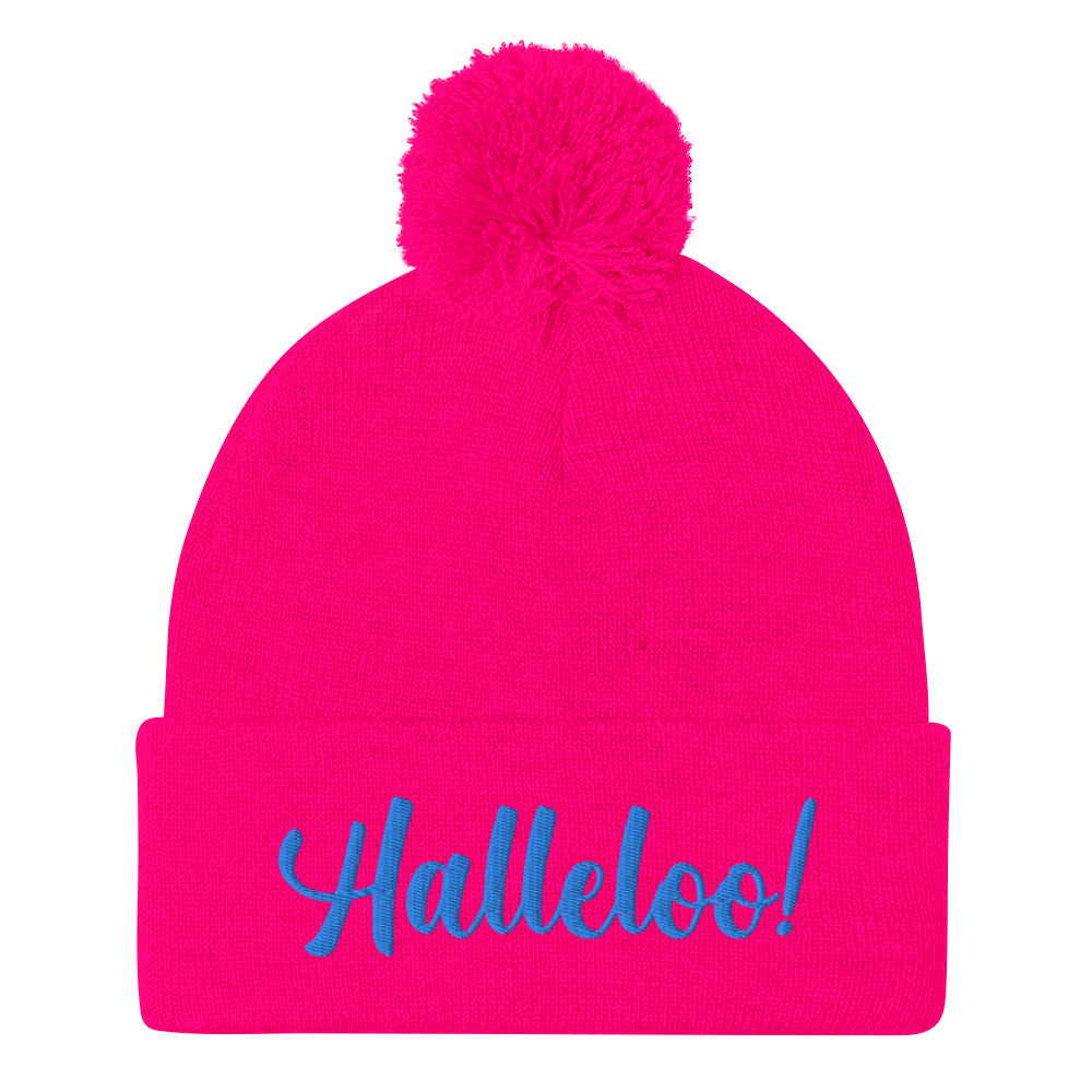 Halleloo! Pom-Pom Beanie