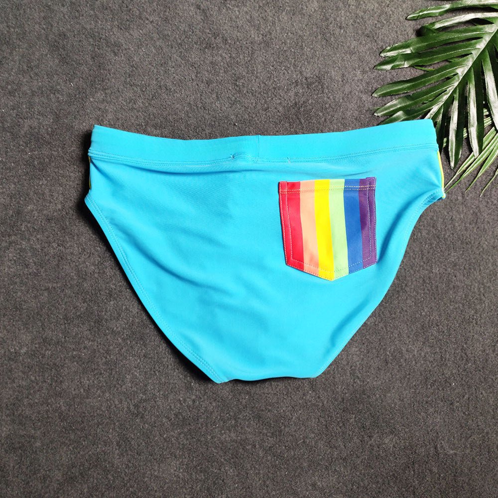 Pride Pocket Swim Briefs - The RainbowBoys