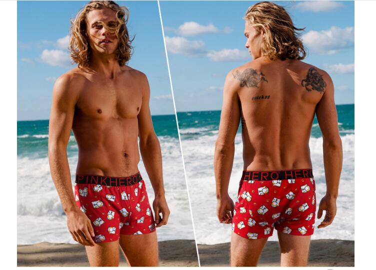 Pink Heroes Graphic Boxers