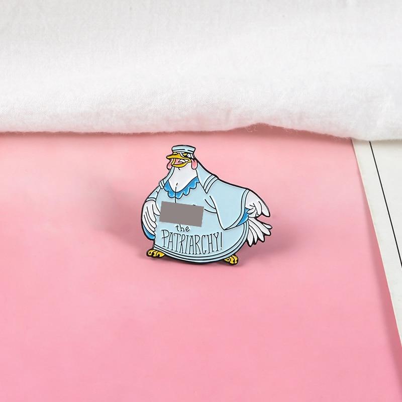 Fuck the Patriarchy Enamel Pin