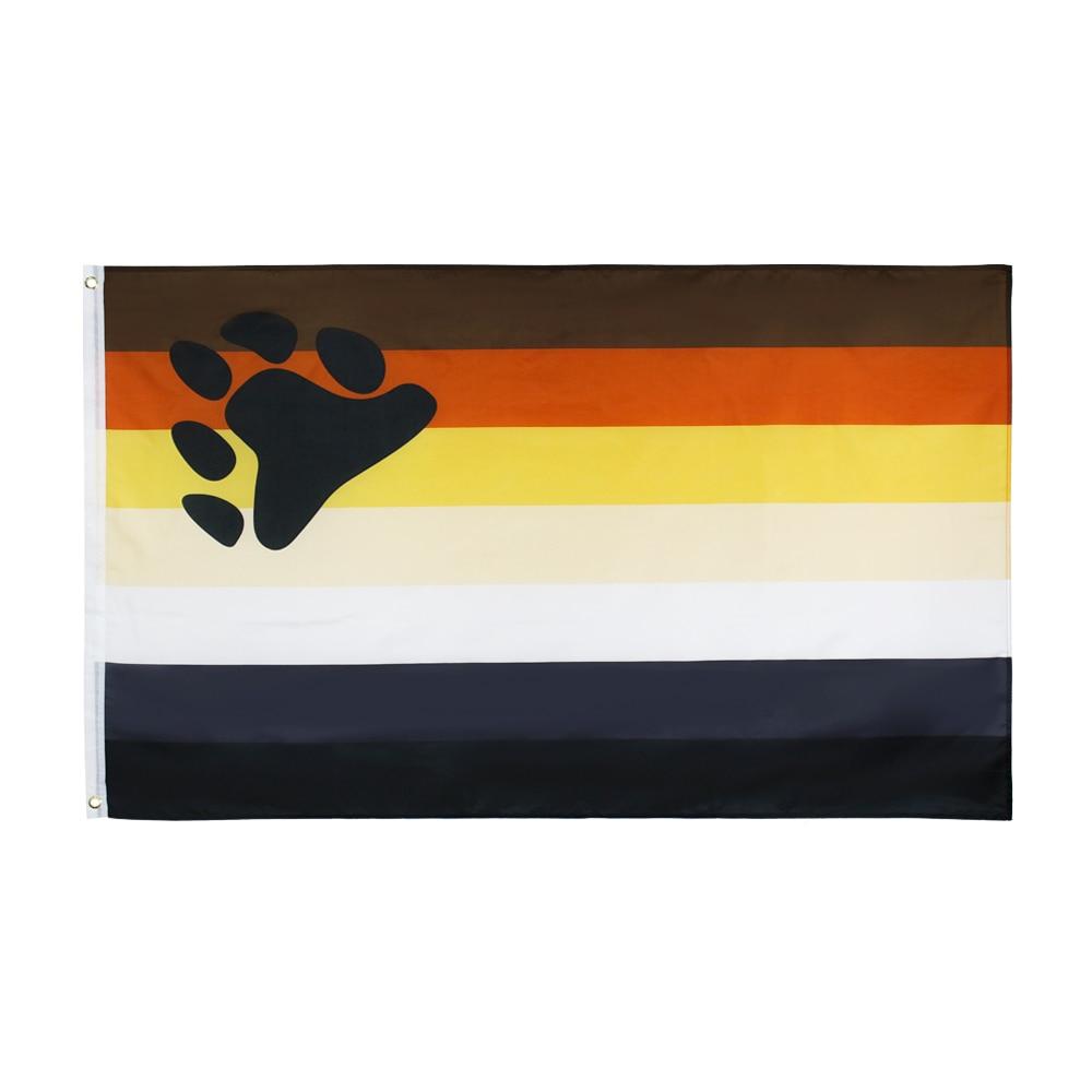 Gay Bear Brotherhood Pride Flag