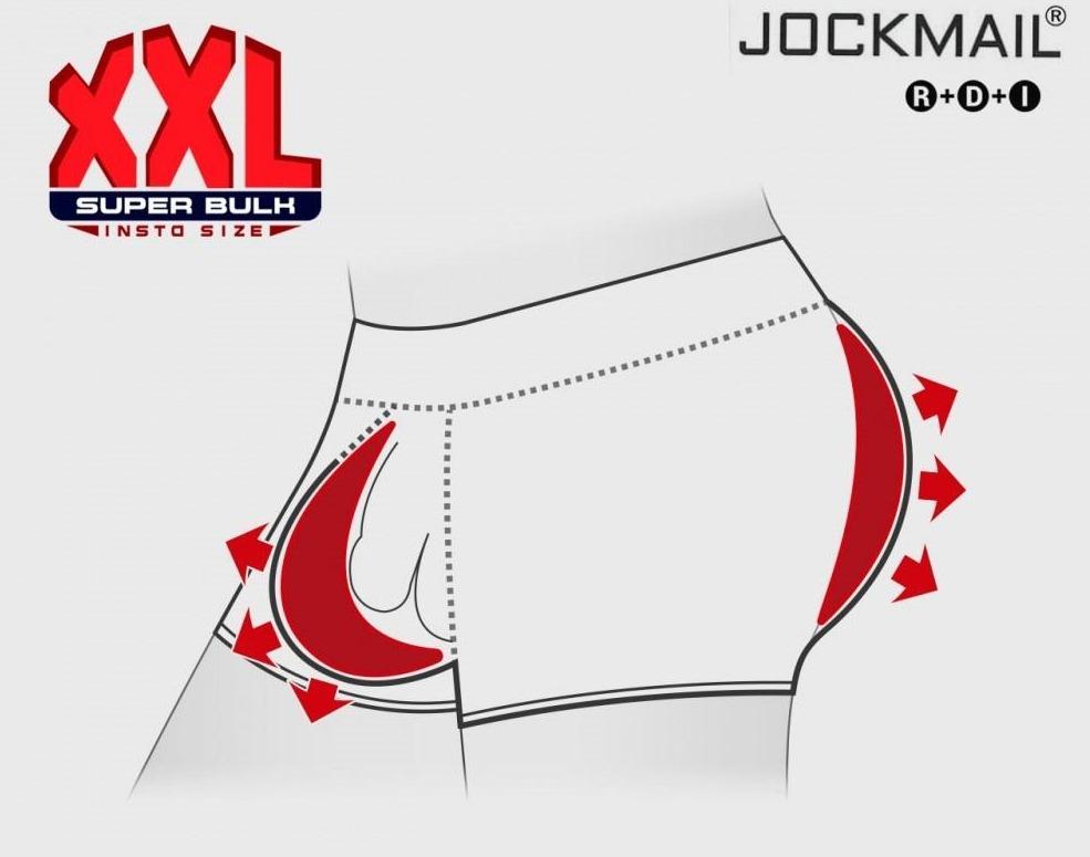 Jockmail 3D Padded Push Up Briefs