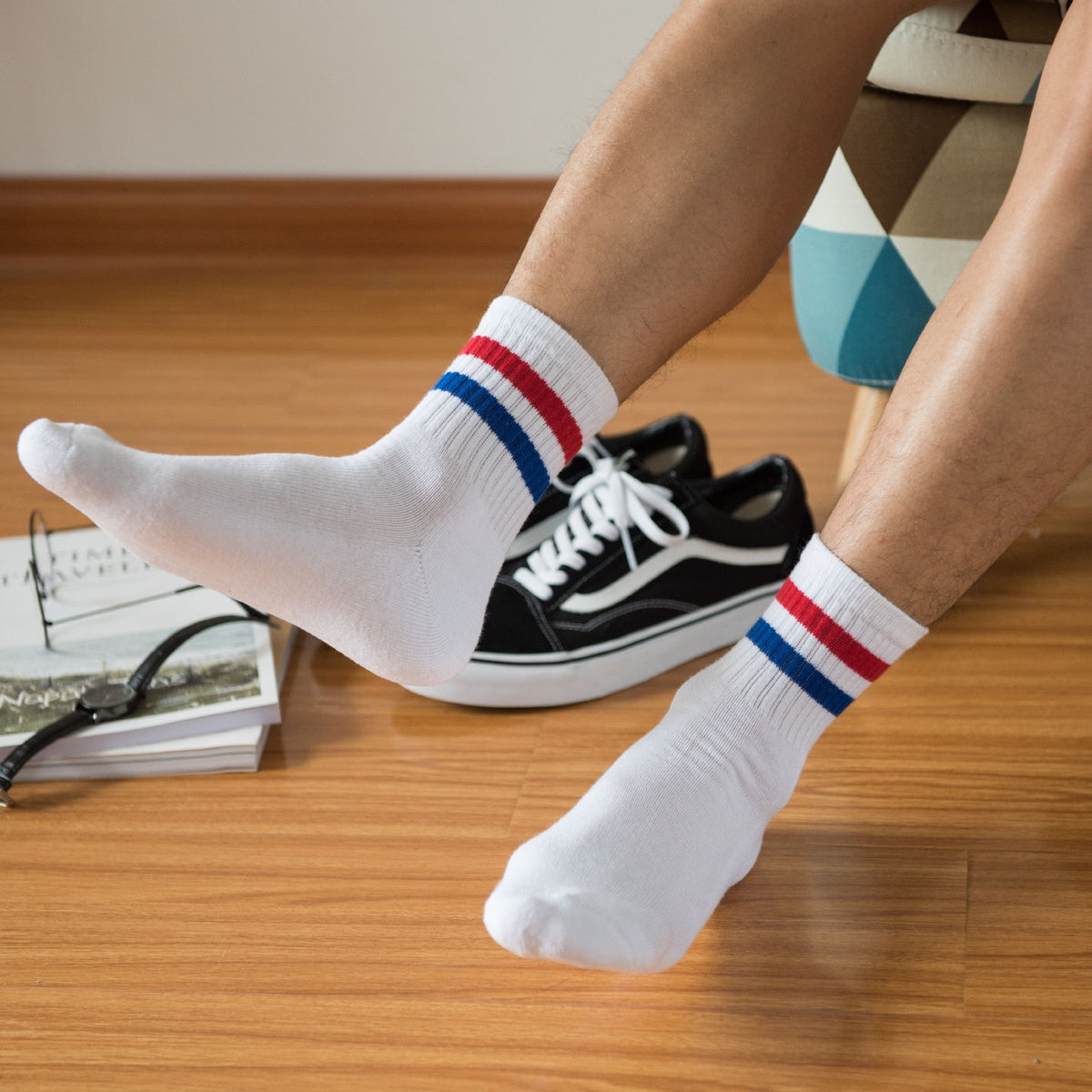 Vintage Short Sports Socks