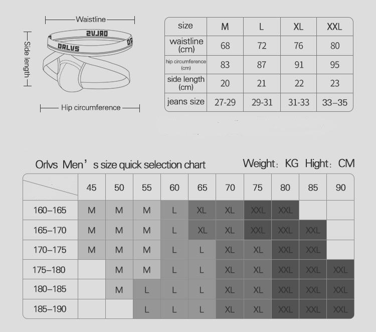 ORLVS Minimalist Male Jockstrap