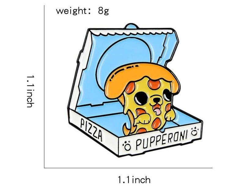 Pupperoni Enamel Pin