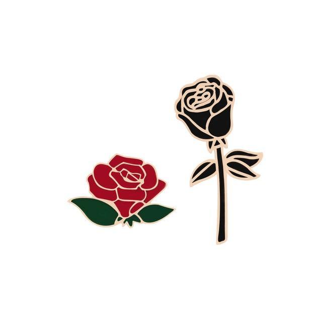 Rose Enamel Pins
