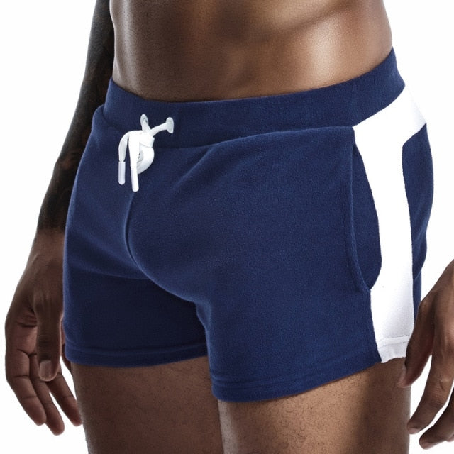 Seobean Sexy Mens Velour Shorts