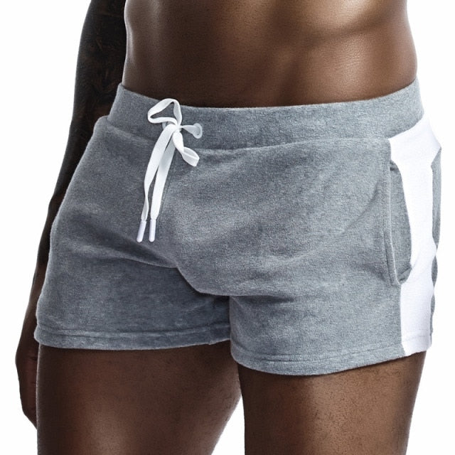 Seobean Sexy Mens Velour Shorts