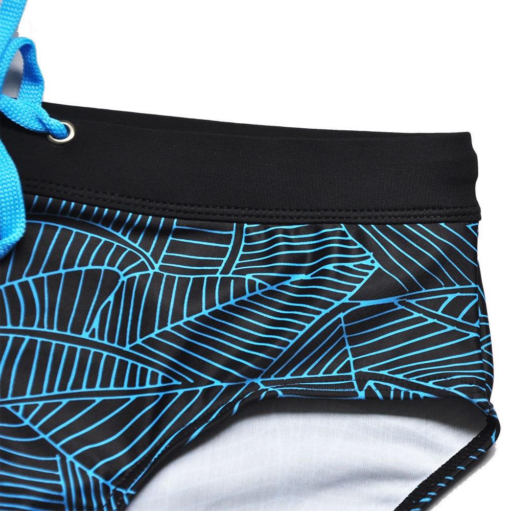 Neon Leaf Swim Briefs