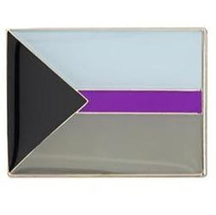 Demisexual Flag Enamel Pin
