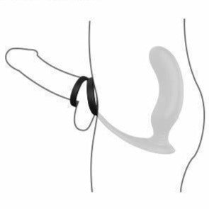 Remote Control 3-In-1 Prostate Penis Stimulator