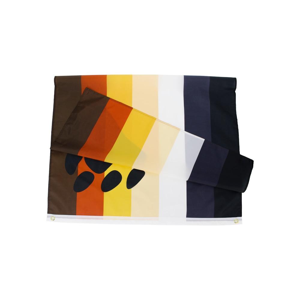 Gay Bear Brotherhood Pride Flag