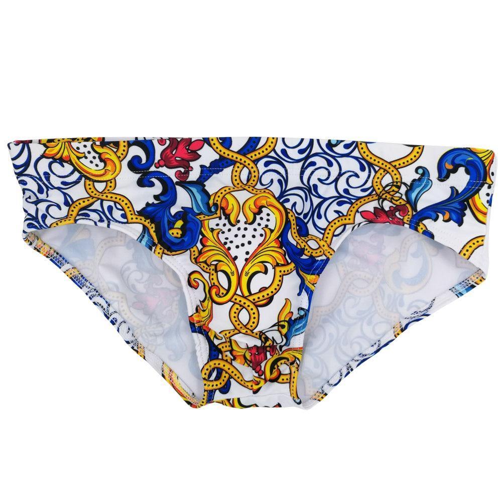 Baroque Swim Briefs