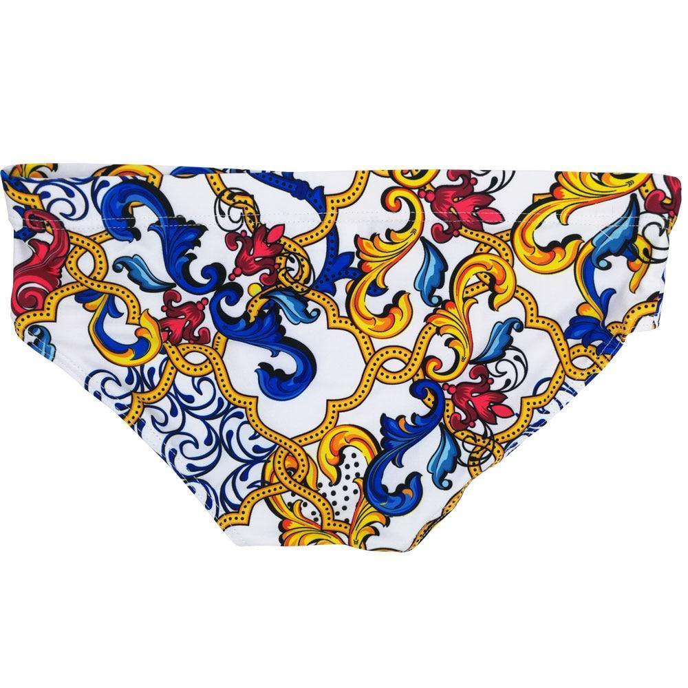 Baroque Swim Briefs