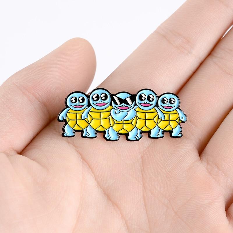 Cool Squirtle Crew Enamel Pin