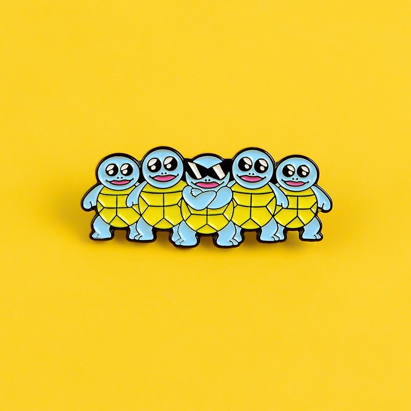 Cool Squirtle Crew Enamel Pin