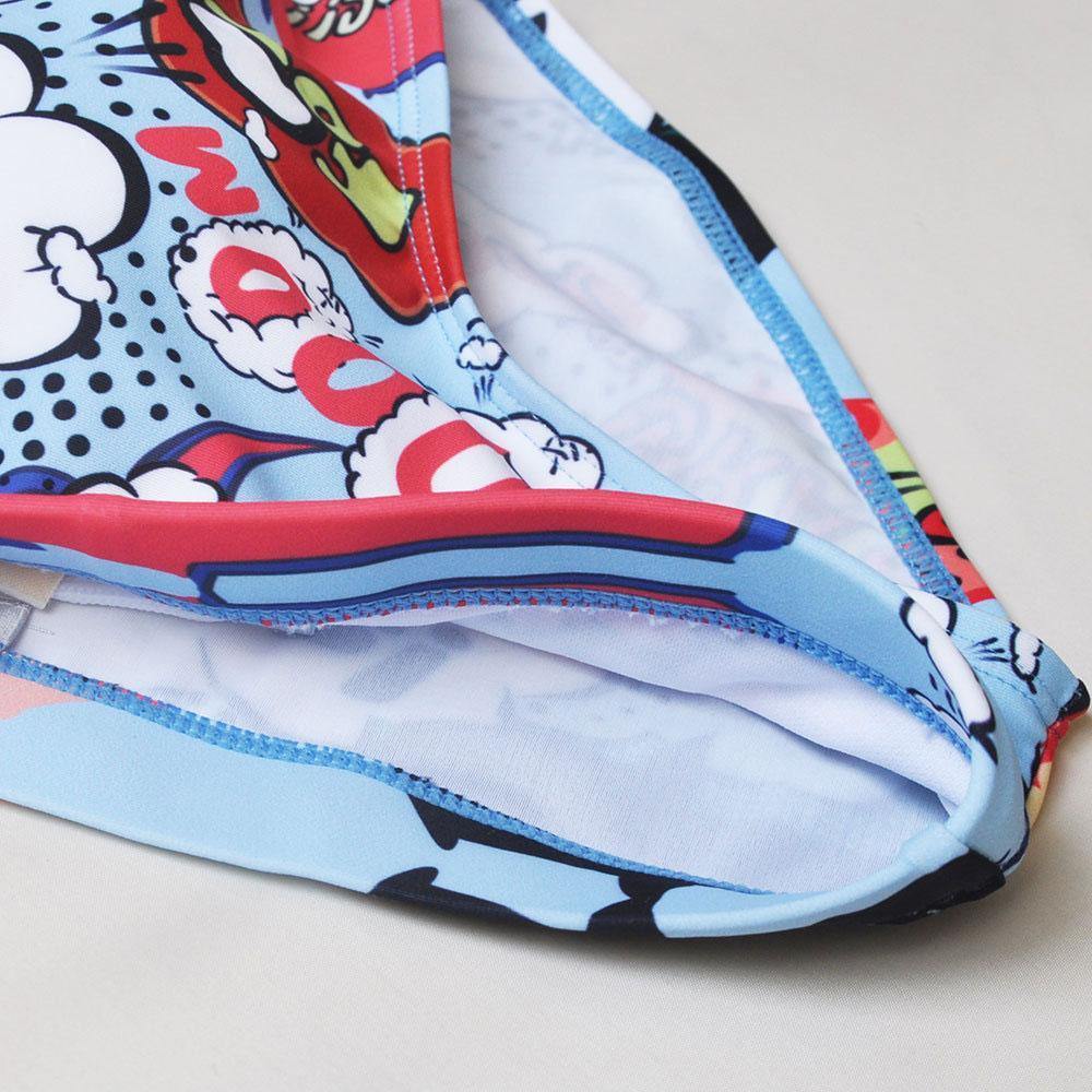 Comic Graphic Swim Briefs
