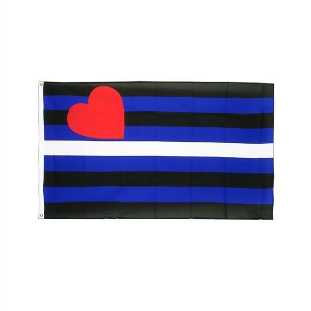 Gay Leather Pride Flag