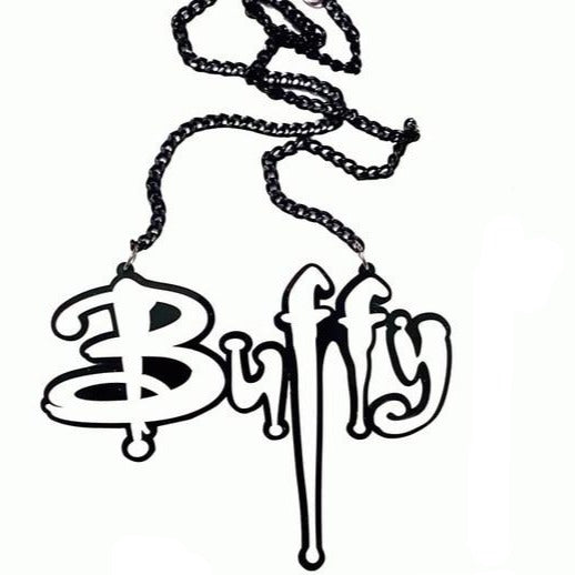 Buffy Acrylic Statement Chain Necklace