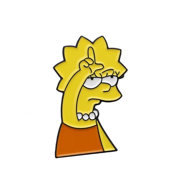 Lisa Simpsons Loser Enamel Pin