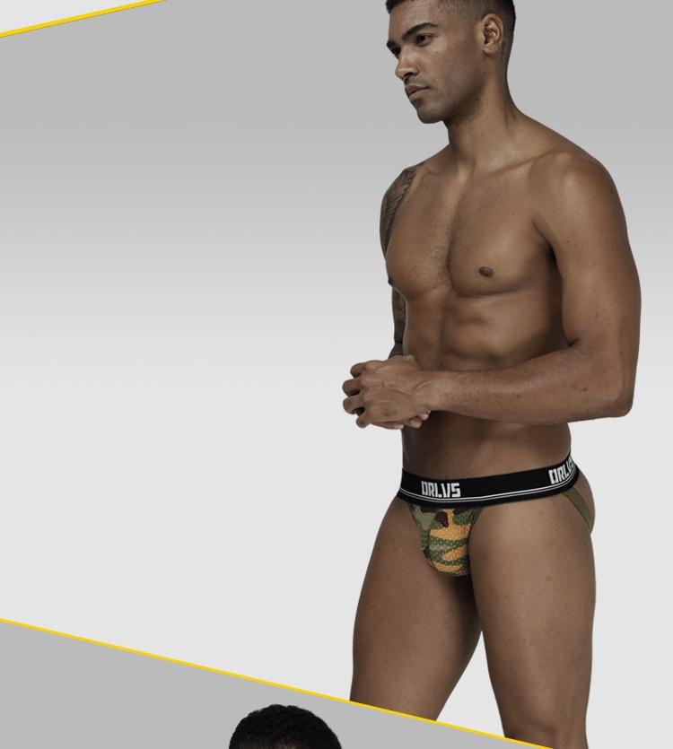 ORLVS Camouflage Mesh Jockstrap (3 Pack)