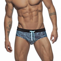 Neon Leaf Swim Briefs