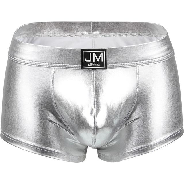 Jockmail Shiny PU Leather Boxers