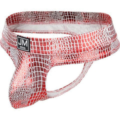 Jockmail Snakeskin Thong