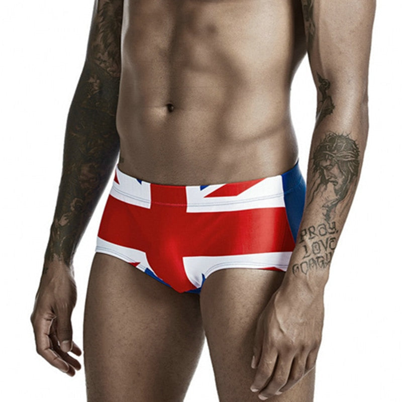 Union Jack Swim Trunks