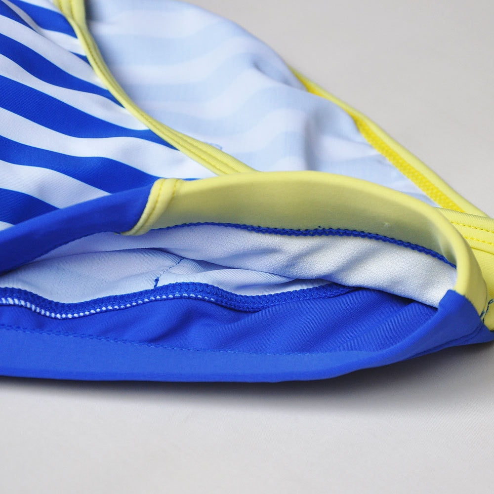 Striped Swim Briefs