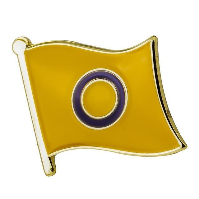Intersex Pride Enamel Pin