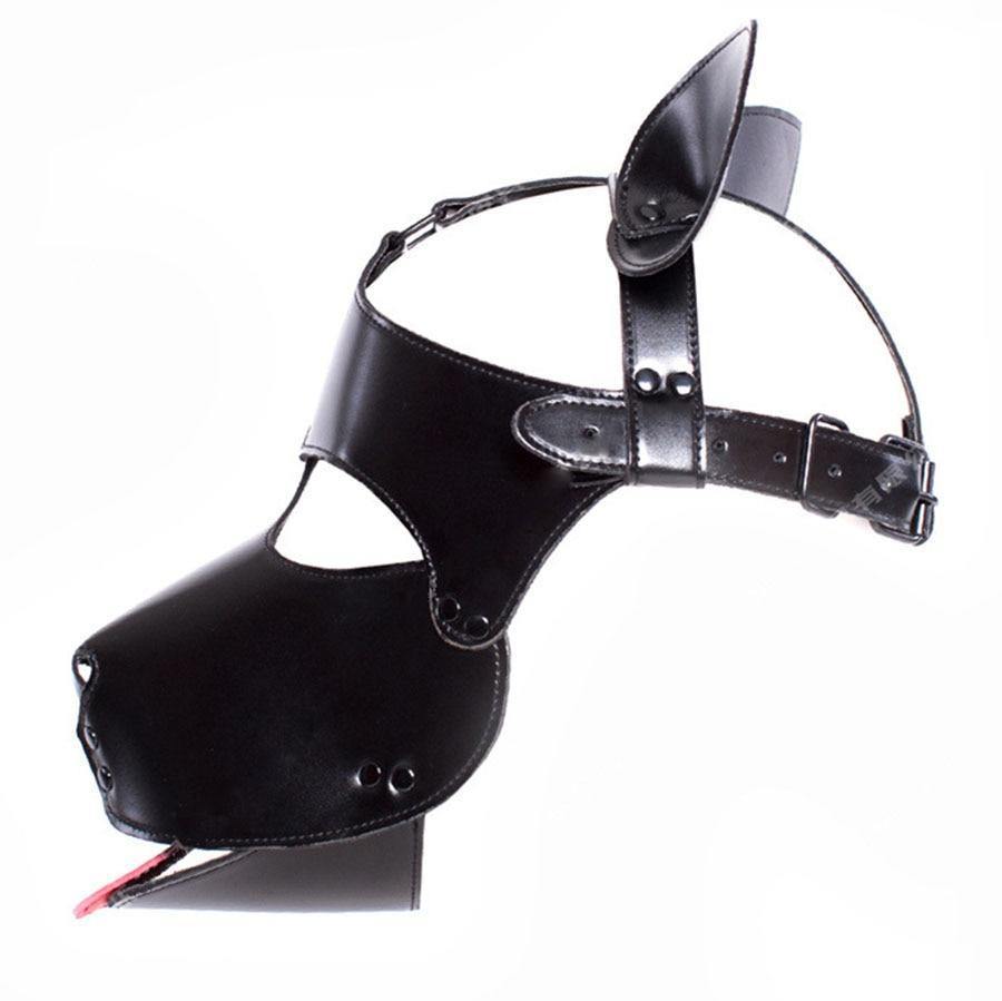 BDSM Leather Puppy Play Mask