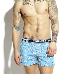 Pink Heroes Graphic Boxers