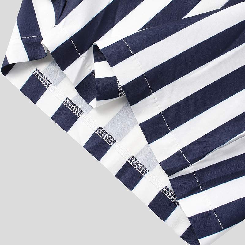 Sailor Striped Romper