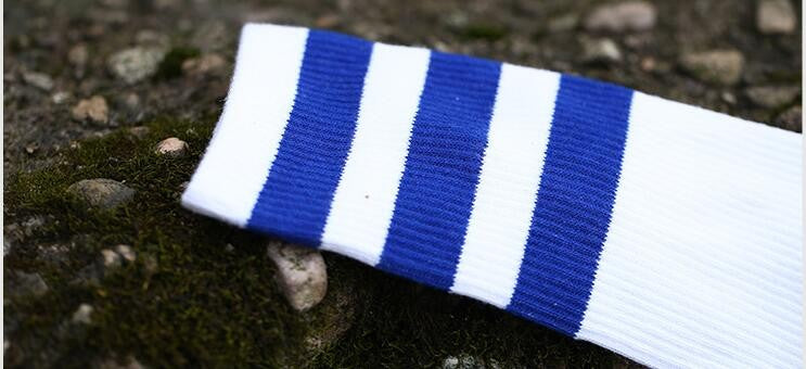 Retro Three Stripes Cotton Socks
