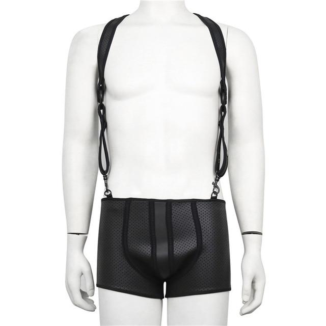 Backless Fetishwear Suspenders