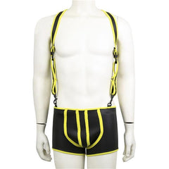 Backless Fetishwear Suspenders