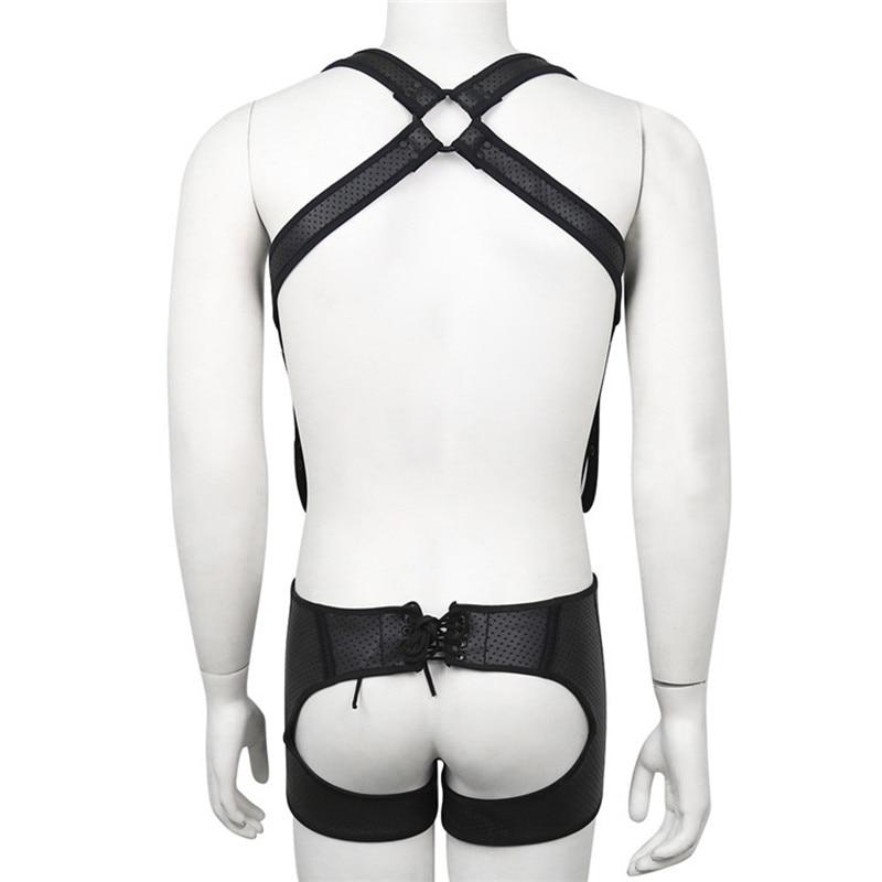 Backless Fetishwear Suspenders