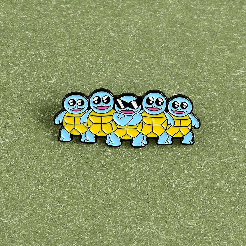 Cool Squirtle Crew Enamel Pin
