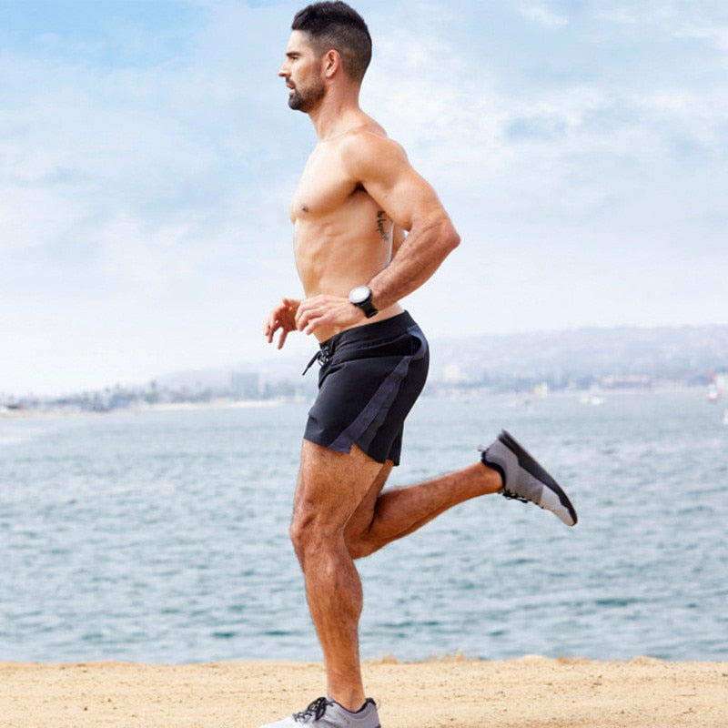 Gay Gym Shorts With Sweat Towel / Shirt Holder